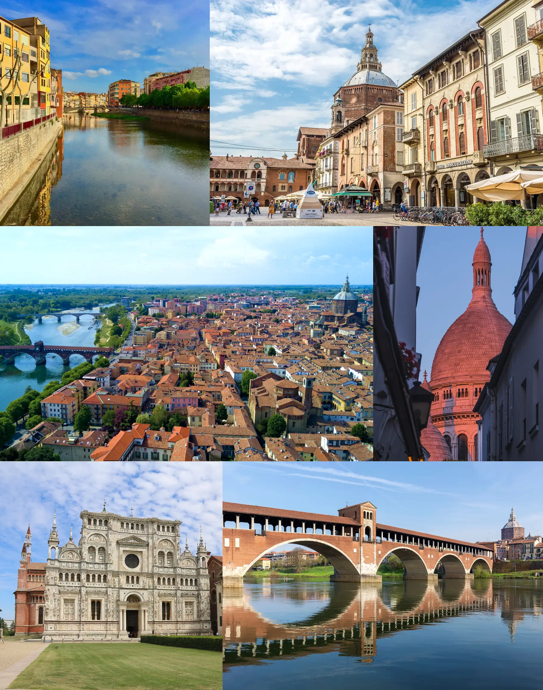 Student life around the University of Pavia